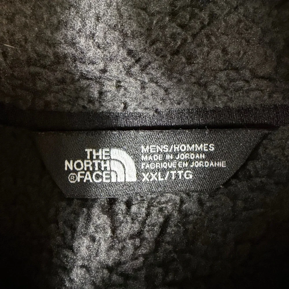 The North Face Gordon Lyons Fleece Vest Mens XXL Dark Gray Heather Full Zip